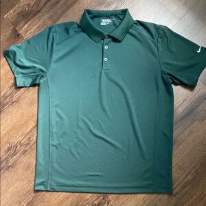 Nike Green Performance Polo Shirt